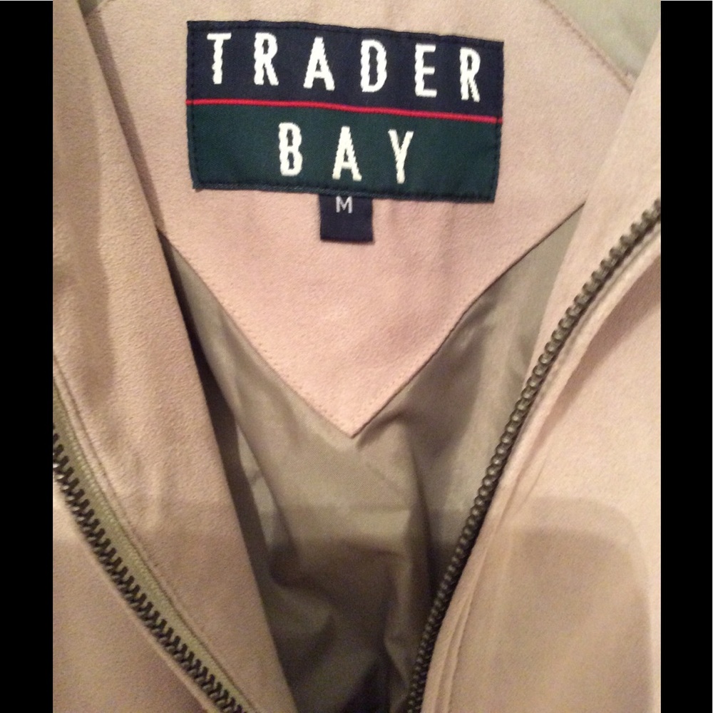 🆕NEW-MEN’S SUEDE LIKE- ZIP UP MEN’S JACKET-NEW - Picture 8 of 8